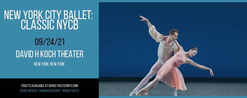 New York City Ballet: Classic NYCB at David H Koch Theater tickets New York City Ballet: Classic NYCB at David H Koch Theater