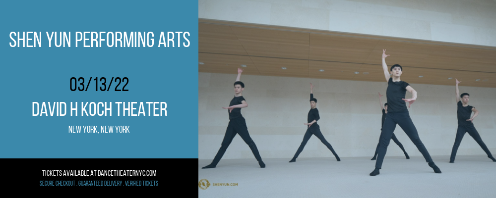 Shen Yun Performing Arts at David H Koch Theater tickets Shen Yun Performing Arts at David H Koch Theater