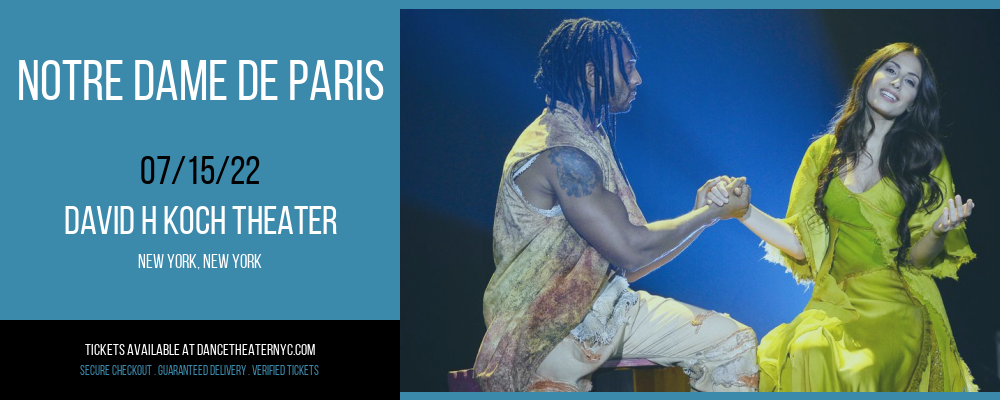 Notre Dame De Paris at David H Koch Theater tickets Notre Dame De Paris at David H Koch Theater