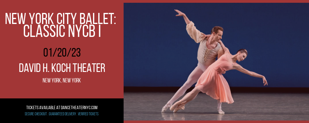 New York City Ballet: Classic NYCB I at David H Koch Theater tickets New York City Ballet: Classic NYCB I at David H Koch Theater