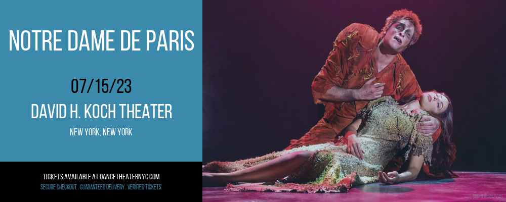 Notre Dame De Paris at David H Koch Theater tickets Notre Dame De Paris at David H Koch Theater