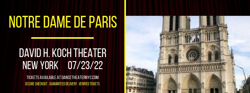 Notre Dame De Paris at David H Koch Theater
