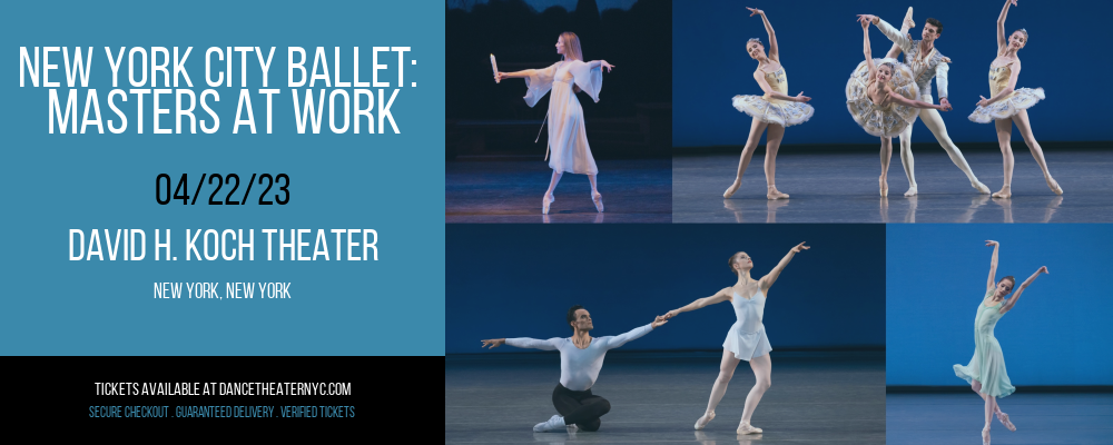 New York City Ballet: Masters At Work: Balanchine & Robbins I at David H Koch Theater
