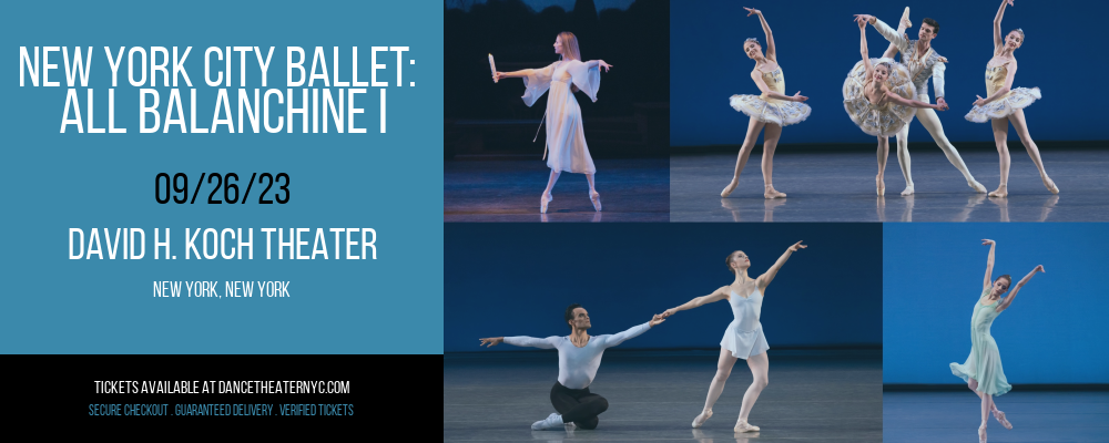 New York City Ballet at David H. Koch Theater